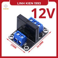 Module 1 ssr relay 12v black solid body relay G3MB 202P