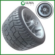 [Hot-LLMA~] 170x100mm Camping Wagon Cart Wheel Trolley Cart Wheel Camping Folding Cart Wheel❀