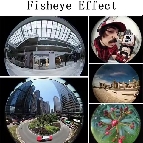 3in1 Fisheye Wide Angle Micro Camera Lens for iPhone Xiaomi Redmi 3in1 Zoom Fish Eye Len on Smartpho