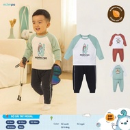 Mompa long-sleeved baby boy outfit 6 months - 3 years old Modal fabric MP 899