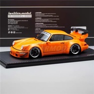 [Ready Stock 1] National Day Special Offer IG 1/18 Porsche RWB 964 (Resin Car) Selling at a Loss Orp
