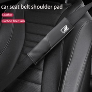 Car seat shoulder belt pad PU leather seat belt protective cover for Lexus F Sport CT ES GS NX IS RX