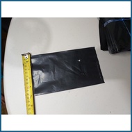 ♧ ✭ ☽ Plastic Seedling Bag 100 pcs Black Size : 5X5X9