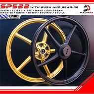 ✻SP522 SPORT RIM ENKEI Y15ZR Y125Z LC135 WAVE EX5 DREAM WAVE125 KRISS RS150 EGO MIO EGO LC 522❖