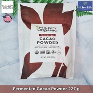 ผงคาเคา ผงโกโก้ Fermented Cacao Powder 227 g - Wildly Organic