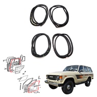 ยางประตู รอบบาน 4 ประตู ครบชุด โตโยต้า แลนด์ครุยเซอร์ 5 ประตู ปี 2523 - 2533 Toyota Land Cruiser