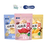 [SG Distributor] [Single] BeBecook - Baby Melting Puff w Probiotics (Strawberry | Banana | Yogurt Cheese)
