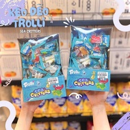 [Retail] Trolli SEA CRITTERS SEA Creatures SEA Crab Shaped Octopus SEA Horse Pack 9g / Random Delivery