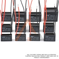 SENJU CBB61 450V Fan Capacitor Ceiling Fan Capacitor Kapasitor 1uF – 4.5uF