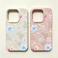 Vintage Floral Phone Case For Samsung Galaxy A57 A37 A27 A07 A36 A26 A55 A15 A25 S26 Ultra S25 S24 S