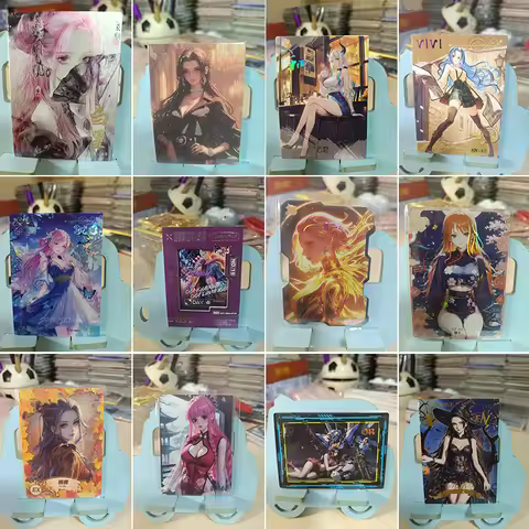 Anime One Piece Nico Robin Boa Hancock Yamato Nami Perona Uta Collectible Cards Christmas Birthday G