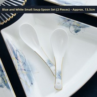 Bone China Dinner Plate Family Gathering Meal Combination Fan Shaped round Table New Years Eve Dinne