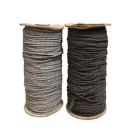 100 yards (92 meters) - 2mm round parachute cord without core, whole roll used to make paracord, mac