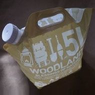 日本Woodland品牌僅53克輕量5公升大容量耐用可折疊軟水箱適用於露營及戶外旅遊活動  sasckp Japan Woodland Brand Only 53g Lightweight 5L La
