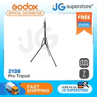 Godox 213B Foldable Light Stand with 213cm 7 Feet Maximum Height Adjustable Pro Tripod
