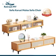 【Ready Stock】TV Cabinet Kabinet Tv 3FT/4FT/5FT TV Rack Almari Tv TV Media Storage Cabinet 电视柜