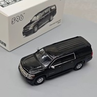 Mybeautyhouse 1:64 596 2020 Black Suburban Full Sized SUV Sports Model Diecast Collect Car BN