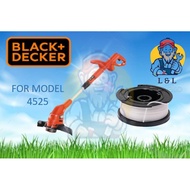 BLACK AND DECKER GL4525 GRASS TRIMMER STRING REFILL (A6481) 1.5MM 10 METER SPOOL NYLON LINE,SPARE PA