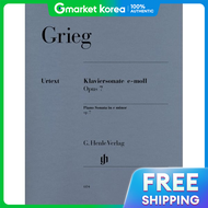 Grieg Piano Sonata in E Minor Op. 7 Grieg Edvard Grieg