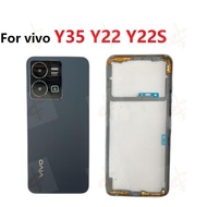 Back cover housing Middle frame for vivo Y35 Y22 Y22S V2026 V2027