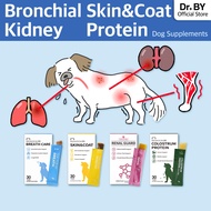 DR.BY Dog Food Supplement Bronchial Breath Freshening Renal Colostrum Skin Coat