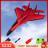 Gispark RC Plane Toy RC Glider Jet Fighter Model with Flash Light RC Foam Airplane Model Toy Ready t