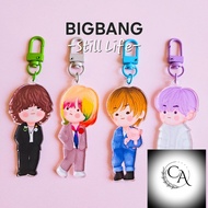 G-DRAGON T.O.P Taeyang Daesung Keychain, K-Pop VIP Merchandise, K-Pop Idol Keychain, Korean Keychain