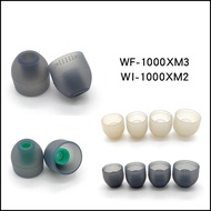 [Eartips] Sony Lengthened Silicone Earplugs Sets WF-1000XM3 WI-1000XM2 Sp510 C600n Soundproof Noise Reduction Headset Ear Cap