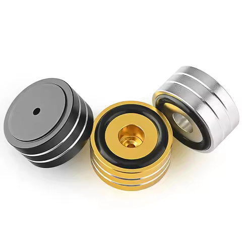 40*20mm Aluminum AMP Feet PC Chassis Speaker Cabinet Isolation Stand Base DAC Turntable Pad Cone Dam