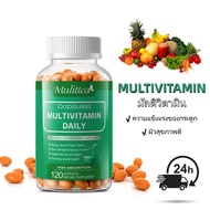 Mulittea Multivitamin Dietary Supplement 120 PCS Vitamin A B2 B3 B5 B6 B12