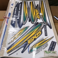 Ex5 7 sticker motorcycle