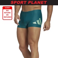 adidas Men Logo Graphic Swim Briefs 3Bars Short Tracksuit Pant Seluar Lelaki (HA0341) Sport Planet 29-8