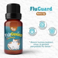 FLU GUARD GOLDEN PAW FLU MEDICINE, COLD MEDICINE, SNEEZING MEDICINE FOR CATS, FEVER, DIFFICULTY CURE