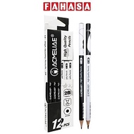 Hộp 12 Bút Chì 2B Cat - Acmeliae 43207
