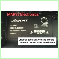 ❄ ❥ ♞,♘Backlight Set 55inch Devant 55QUHV02 Smart Led Tv 2strip edge type Originally fit Brandnew