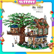 LOZ 1033 Tree House Building Architecture Nano Diamond Creative Brick