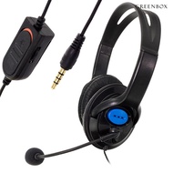Greenbox Wired Noise Cancelling Gaming Headset Headphones with Microphone for Sony PS4