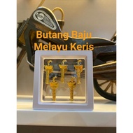 Butang Baju Melayu KERIS