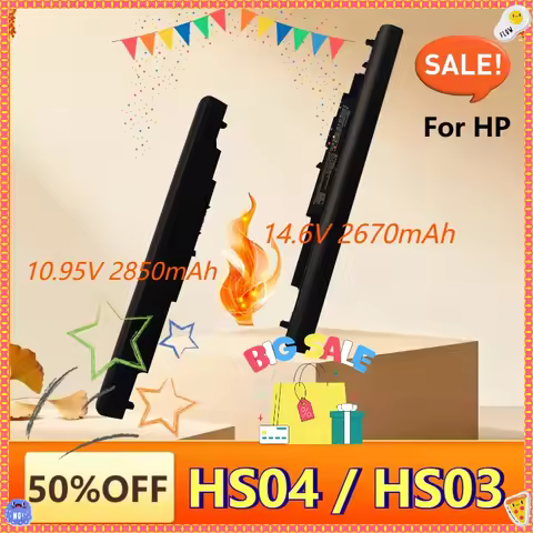 HS04 Laptop Battery for HP 240 245 250 255 G4 TPN-C125 Replacement HS03 HSTNN-LB6V HSTNN-LB6U HSTNN-