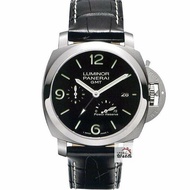 【大眾金時代】PANERAI沛納海 PAM00321 黑面 GMT 2012/08 三明治面盤 小秒針 大眾金時代G160