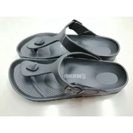 selipar lelaki perempuan getah kasual kalis air ringan bikenstock#men women slipper rubber waterproo