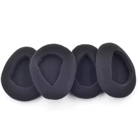 Headphone Replacement Earpads 80x65mm Car Wireless Infrared Earphone Cover Earpads Sponge Pad Cushio