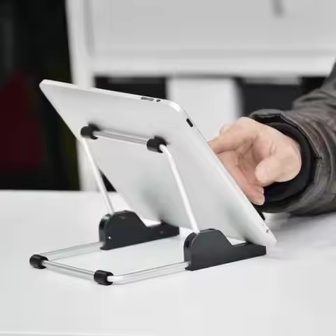 Tablet Holder Stand Super Light Universal Stand for Tablet PC Foldable Adjustable Aluminum Holder St
