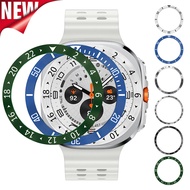 Metal Bezel Ring Case for Samsung Galaxy Watch 7 Ultra 47mm Bezel Frame Case Digit Ring for Galaxy W