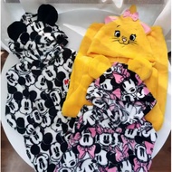 Coral Fleece Romper Size 59-73 Foreign Trade Autumn Winter Baby Long-Sleeved Romper Newborn Baby Rom