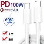 Original 100W USB C To C Cable Fast Charging Charger Wire For Macbook IPad IPhone 15 16 pro max Huaw
