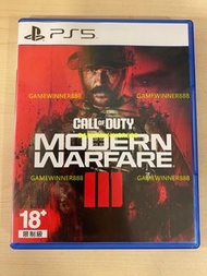 《今日快閃價》（中古二手）PS5遊戲 使命召喚 決勝時刻 現代戰爭3 / Call of Duty Modern Warfare III / Call of Duty Modern Warfare 3 港版中英文版