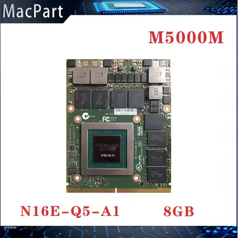 Quadro M4000M 4GB M5000M 8GB GDDR5 MaxWell Video Card for iMac 27‘’ A1312 Professional Laptop Graphi