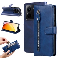 Ốp điện thoại cho Vivo chống sốc V25 v29e v25e v23e v21e V21 kinh doanh từ Ví da nắp gập có khe cắm