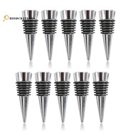 10PCS Wine Stopper, Reusable Decorative Wine Bottle Stoppers Wine Saver Stopper Set for Party Wedding Kitchen Bar Gift